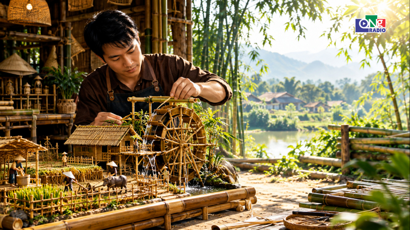 Thổi hồn v&agrave;o tre Việt