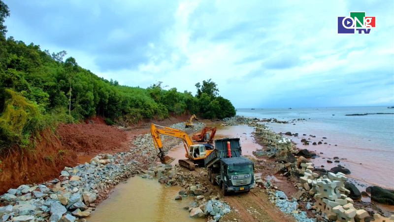 Đẩy nhanh tiến độ c&ocirc;ng tr&igrave;nh khẩn cấp