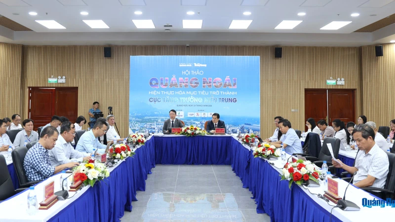 Quảng Ng&atilde;i hiện thực h&oacute;a mục ti&ecirc;u trở th&agrave;nh cực tăng trưởng miền Trung