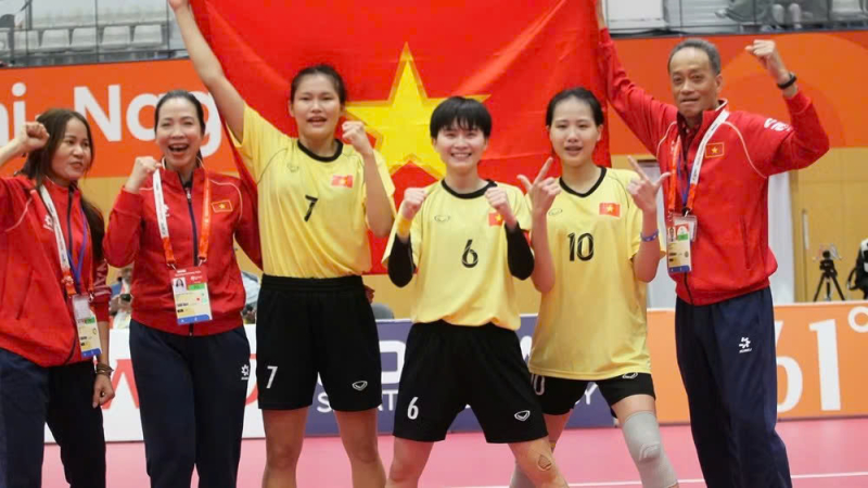Cầu m&acirc;y đem về huy chương v&agrave;ng thứ hai cho Việt Nam ở Asian Games 20