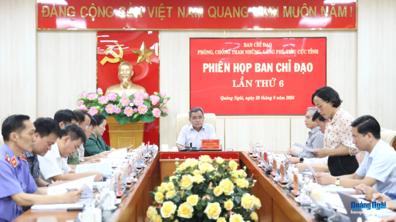 Thực hiện hiệu quả c&ocirc;ng t&aacute;c ph&ograve;ng, chống tham nhũng, l&atilde;ng ph&iacute;, ti&ecirc;u cực 