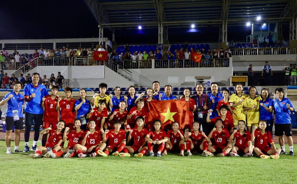 Đội tuyển U17 nữ Việt Nam đã khép lại chiến dịch vòng loại giải Bóng đá U17 nữ châu Á 2027 với thành tích toàn thắng cả ba trận.