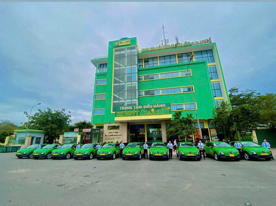 Xe taxi điện của Mai Linh phục vụ hành khách. Ảnh minh họa