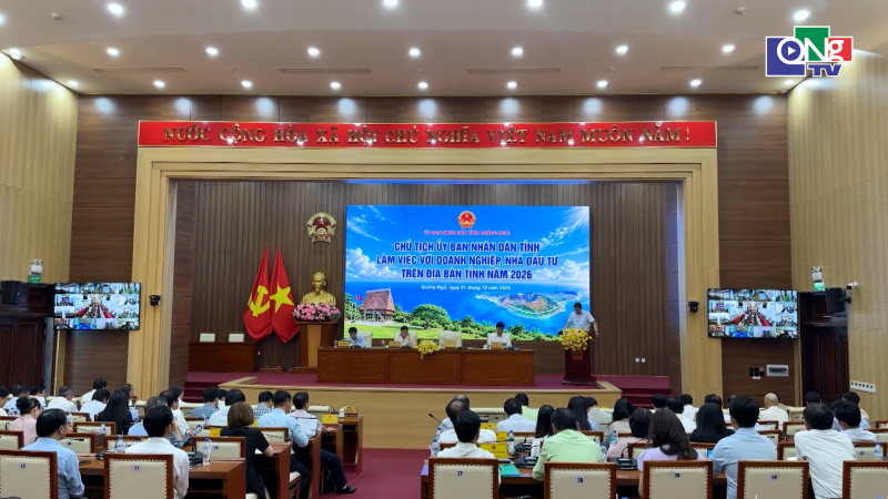 Quảng Ng&atilde;i c&ugrave;ng đồng h&agrave;nh, hỗ trợ doanh nghiệp 