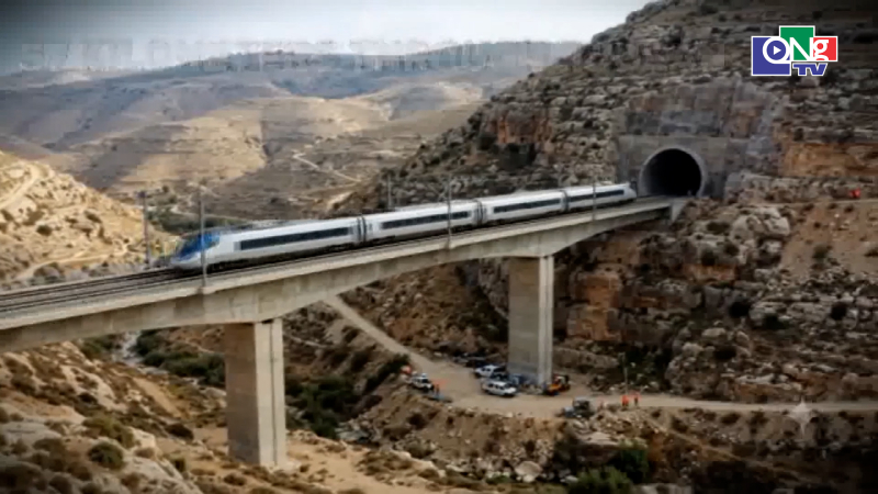 Tuyến đường sắt xuy&ecirc;n n&uacute;i kết nối Tel Aviv v&agrave; Jerusalem 