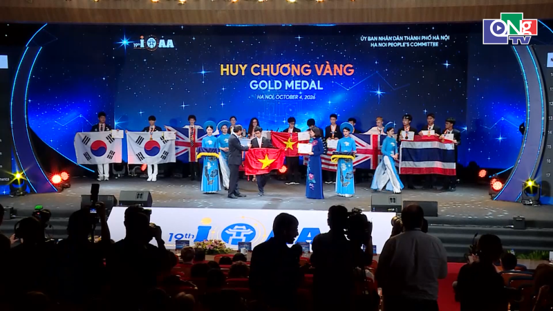 Việt Nam đoạt 6 Huy chương V&agrave;ng Olympic Thi&ecirc;n văn v&agrave; Vật l&yacute; thi&ecirc;n văn quốc tế 2026