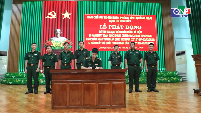 Lễ ph&aacute;t động thi đua cao điểm