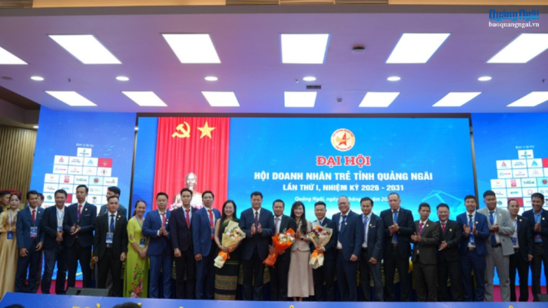 Đại hội Hội Doanh nh&acirc;n trẻ tỉnh Quảng Ng&atilde;i lần thứ I