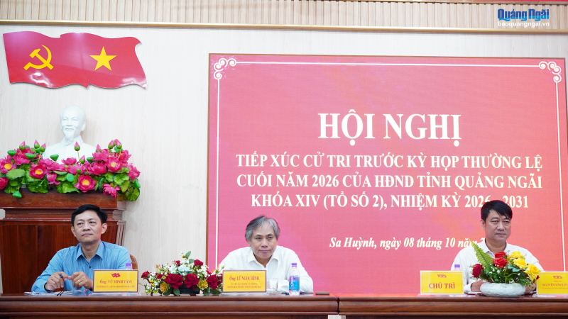 Nhiều vấn đề d&acirc;n sinh được cử tri gửi đến đại biểu Hội đồng nh&acirc;n d&acirc;n tỉnh