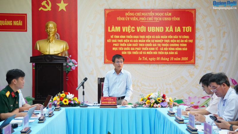 Khẩn trương đẩy nhanh tiến độ giải ng&acirc;n vốn tại x&atilde; Ia Tơi