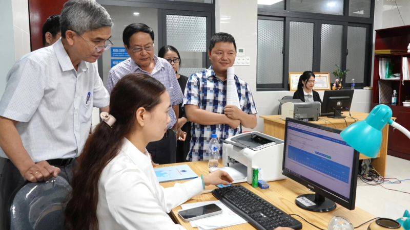 Gi&aacute;m s&aacute;t chuyển đổi số tại Trung t&acirc;m Kiểm so&aacute;t bệnh tật tỉnh