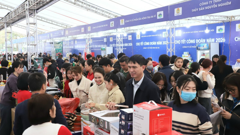 C&ocirc;ng đo&agrave;n khởi động kế hoạch chăm lo Tết Đinh M&ugrave;i 2027