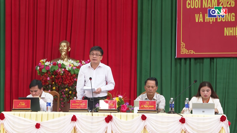 Hội đồng nh&acirc;n d&acirc;n tỉnh tiếp x&uacute;c cử tri ở x&atilde; Tu Mơ R&ocirc;ng
