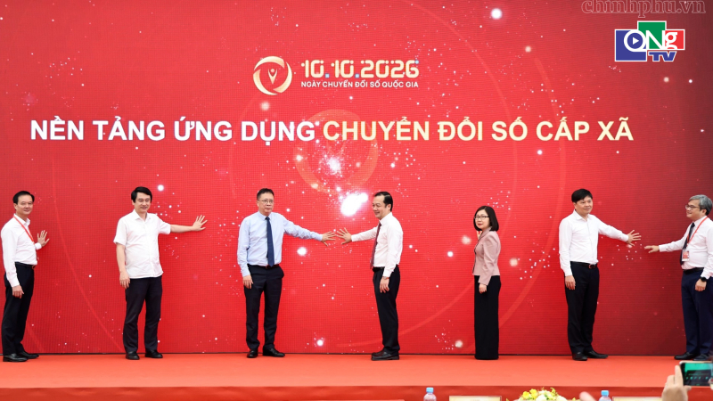 Ch&iacute;nh thức ra mắt nền tảng chuyển đổi số cấp x&atilde;