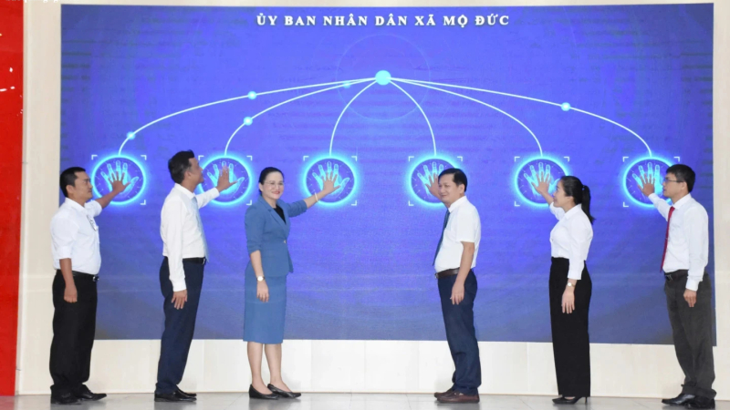X&atilde; Mộ Đức ph&aacute;t động x&acirc;y dựng th&ocirc;n th&ocirc;ng minh