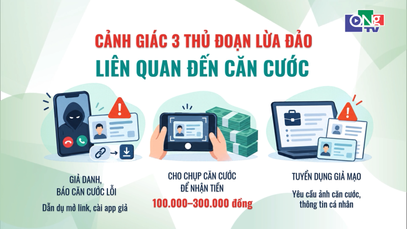 Cảnh gi&aacute;c 3 thủ đoạn lừa đảo li&ecirc;n quan đến căn cước