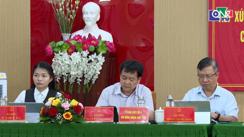 Hội đồng nh&acirc;n d&acirc;n tỉnh tiếp x&uacute;c cử tri x&atilde; Phước Giang