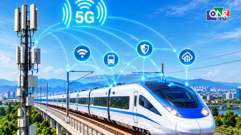 Ph&aacute;t triển 5G cho đường sắt tốc độ cao