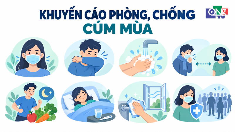 khuyến c&aacute;o ph&ograve;ng, chống c&uacute;m m&ugrave;a