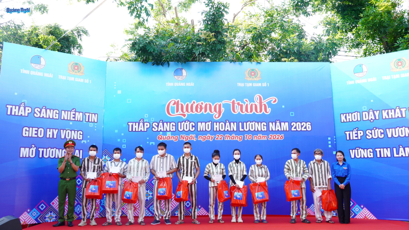"Thắp s&aacute;ng ước mơ ho&agrave;n lương" năm 2026