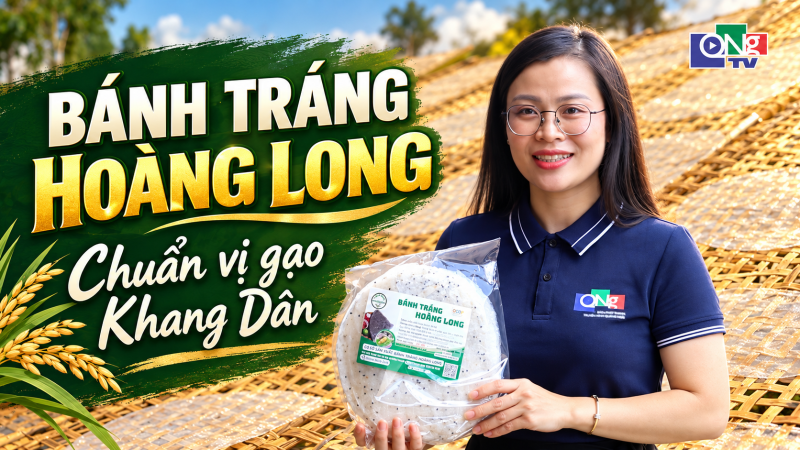 B&aacute;nh tr&aacute;ng Ho&agrave;ng Long &ndash; Chuẩn vị gạo Khang D&acirc;n