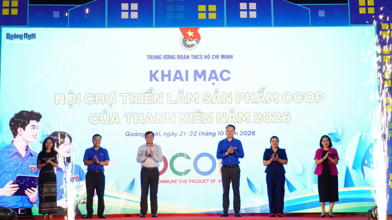 Trung ương Đo&agrave;n tổ chức triển l&atilde;m sản phẩm OCOP của thanh ni&ecirc;n