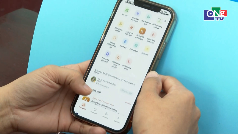 Th&iacute; điểm Mini App ch&iacute;nh quyền số 5 x&atilde; ph&iacute;a T&acirc;y