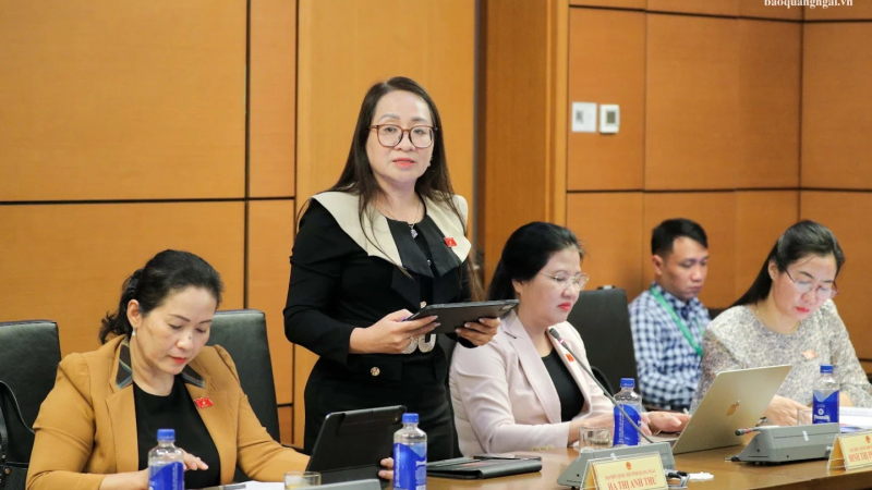 Đo&agrave;n Đại biểu Quốc hội tỉnh g&oacute;p &yacute; Luật Nh&agrave; ở (sửa đổi)