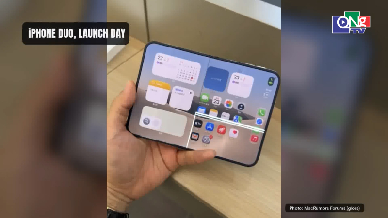 Apple đổi iPhone Duo mới cho kh&aacute;ch h&agrave;ng gặp lỗi m&agrave;n h&igrave;nh gập