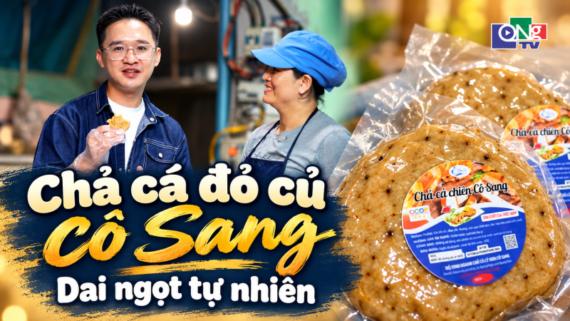 Chả c&aacute; đỏ củ c&ocirc; Sang &ndash; Dai ngọt tự nhi&ecirc;n 