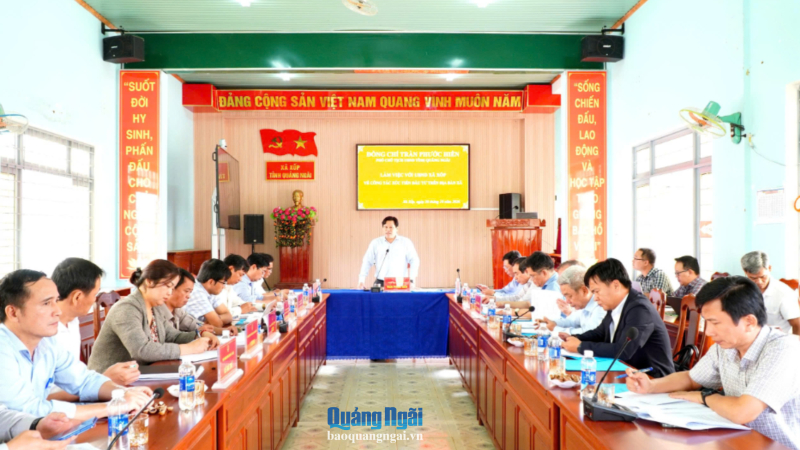 Tăng cường c&aacute;c giải ph&aacute;p x&uacute;c tiến đầu tư ở x&atilde; Xốp